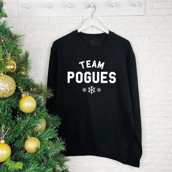 Team Christmas. Personalised Christmas Song Jumper, 4 of 4