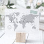 Travel Themed Wedding Table Name Cards, thumbnail 5 of 6