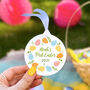 Personalised Baby's First Easter Egg Wreath Decoration, thumbnail 1 of 9