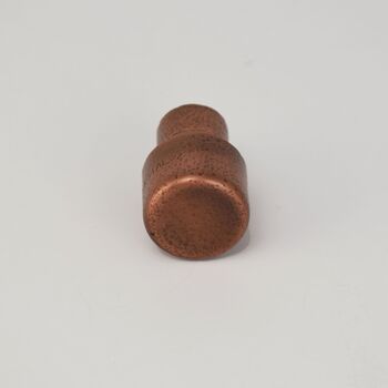 Aged Copper Raised Dimple Knob, 5 of 5
