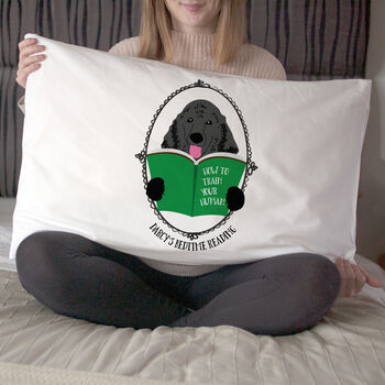Personalised Novelty Dog Pillowcase Train Your Human, 3 of 12