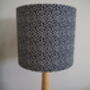 Navy Lampshade With White Spots, thumbnail 5 of 6