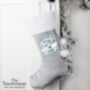 Personalised The Snowman Silver Stocking, thumbnail 2 of 3