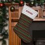 Personalised Christmas Stocking 'Knit', thumbnail 1 of 3