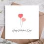 Happy Valentines Day Card | Cute Card, thumbnail 1 of 3