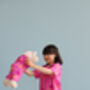 Sofia Pyjama Set With Matching Teddy Bear, thumbnail 4 of 5