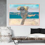 Custom Summer Print Koala Chilling On Beach Scene, thumbnail 3 of 6