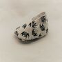 Eco Baby Shoes In Elephant Print Fabric, thumbnail 8 of 12