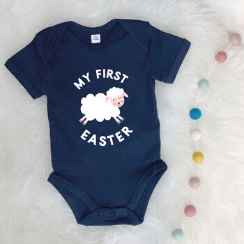 My First Easter Cute Lamb Babygrow, 4 of 8