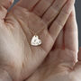 Gold Plated Heart Necklace With Initials, thumbnail 2 of 4