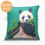 Giant Panda Animal Cushion Cover, thumbnail 1 of 5