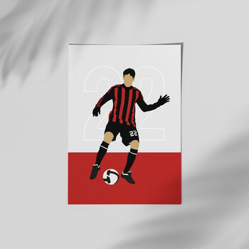 Kaka Ac Milan Football Poster, 2 of 3