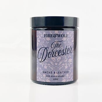 The Dorcester Candle | Smoke And Leather, 2 of 2