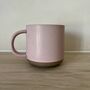 Dachshund Engraved Pink Ceramic Tea/ Coffee Mug, thumbnail 5 of 5