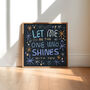 Let Me Be The One Who Shines With You, Oasis Print, thumbnail 1 of 8