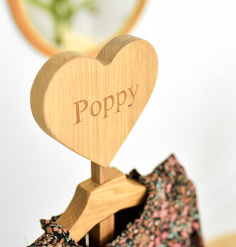 Personalised Wooden Junior Clothing Stand, 6 of 12