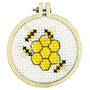 Hot And Hexy! Mini Matchbox Cross Stitch Kit, thumbnail 3 of 6