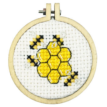 Hot And Hexy! Mini Matchbox Cross Stitch Kit, 3 of 6