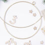 Gold Wire Hoop Hanging Decorations, thumbnail 3 of 4