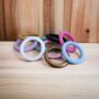 Handmade Ladies Thin Stackable Silicone Ring, thumbnail 4 of 10