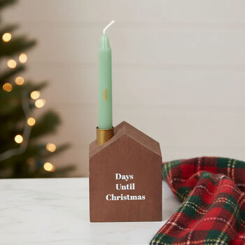 Christmas Advent Calendar Candle Set With 24 Candles, 4 of 7