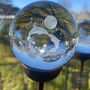 Stylish 3D Crystal Ball Orb Garden Stake, Multiple Designs To Choose From, thumbnail 8 of 12