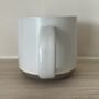 French Bulldog Engraved White Ceramic Tea/ Coffee Mug, thumbnail 3 of 5