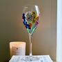Wildflower Wine Glass, thumbnail 1 of 8