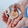 Engraved 'You're My Hero' Wooden Keyring For Dad, thumbnail 3 of 4