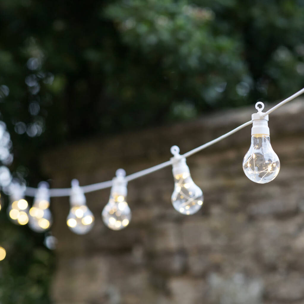 White Festoon Classic Lights By all things Brighton beautiful