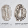 Solid Silver Chains , Trace Chain Curb Chain Rope Chain, thumbnail 4 of 9