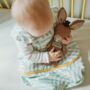 Fold And Thread Organic Baby Sleep Bag Whitby, thumbnail 3 of 4