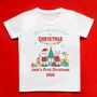 Personalised Kids’ Christmas T Shirt – ‘When I Wake Up It Will Be Christmas’, thumbnail 2 of 4