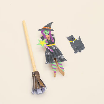 Make Your Own Witch Peg Doll, 7 of 9