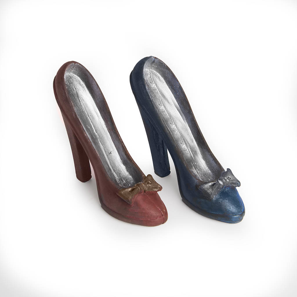 chocolate high heel shoes gift box by the amazing