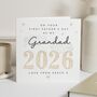 First Fathers Day Card For Grandad, thumbnail 1 of 7