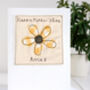Personalised Embroidered Sunflower Card, thumbnail 6 of 12