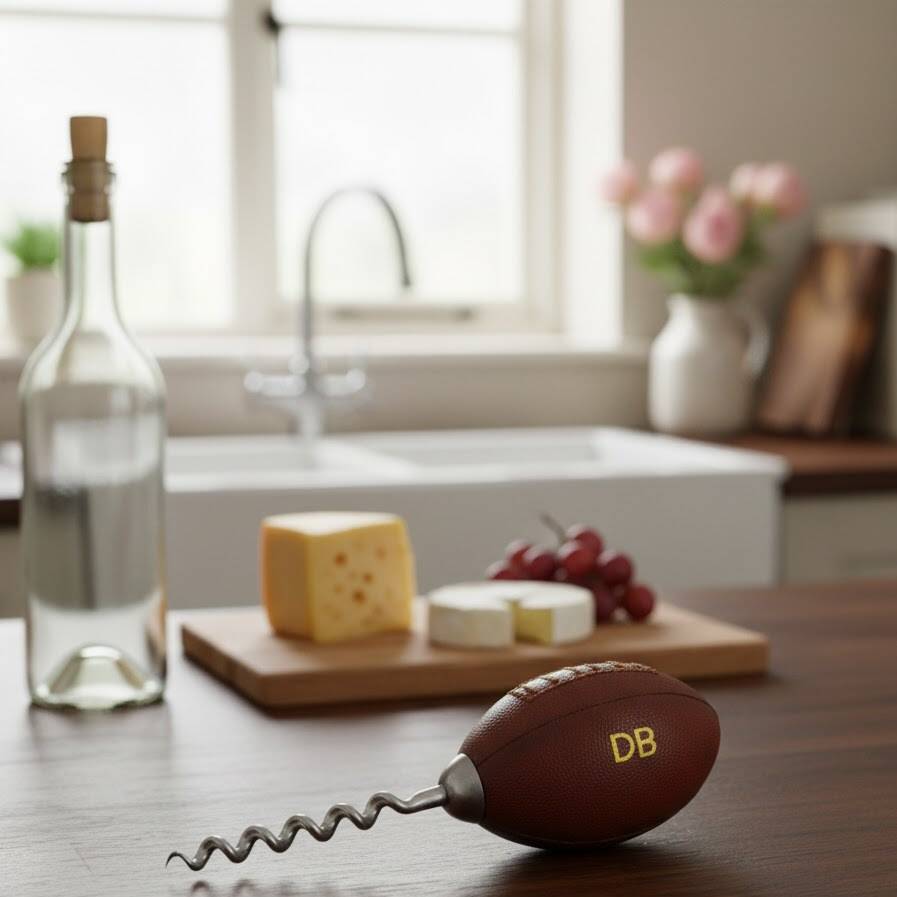 Personalised Vintage Rugby Ball Corkscrew, 1 of 11