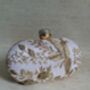Pink Bird Oval Clutch Bag, thumbnail 4 of 12