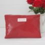 Personalised Oilcloth Wipe Clean Make Up Bag, thumbnail 7 of 8