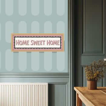 Home Sweet Home Framed Print, 2 of 10