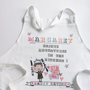 Personalised Kitchen Adventures Apron, 2 of 8