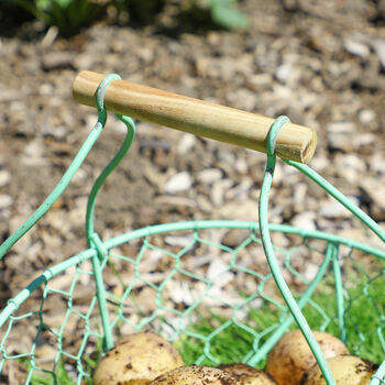Personalised Grow Your Own Potatoes Gardening Basket, 5 of 8