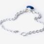 Agate Amulet Silver Chain Necklace, thumbnail 3 of 5