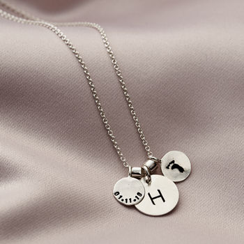 Personalised Baby Birth Charm Necklace, 2 of 11