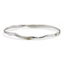 Elegant Sterling Silver Bangle, thumbnail 1 of 7
