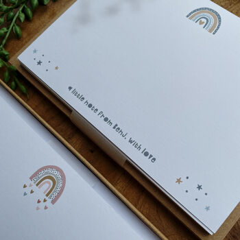 Pastel Rainbow Personalised Note Cards, 3 of 12