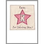 Personalised Girls Initial Star Card For Any Occasion, thumbnail 6 of 12