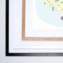 Map Of Isle Of Man Art Print, thumbnail 3 of 5