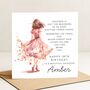 Sentimental 18th Custom Birthday Card For Daughter, thumbnail 2 of 8